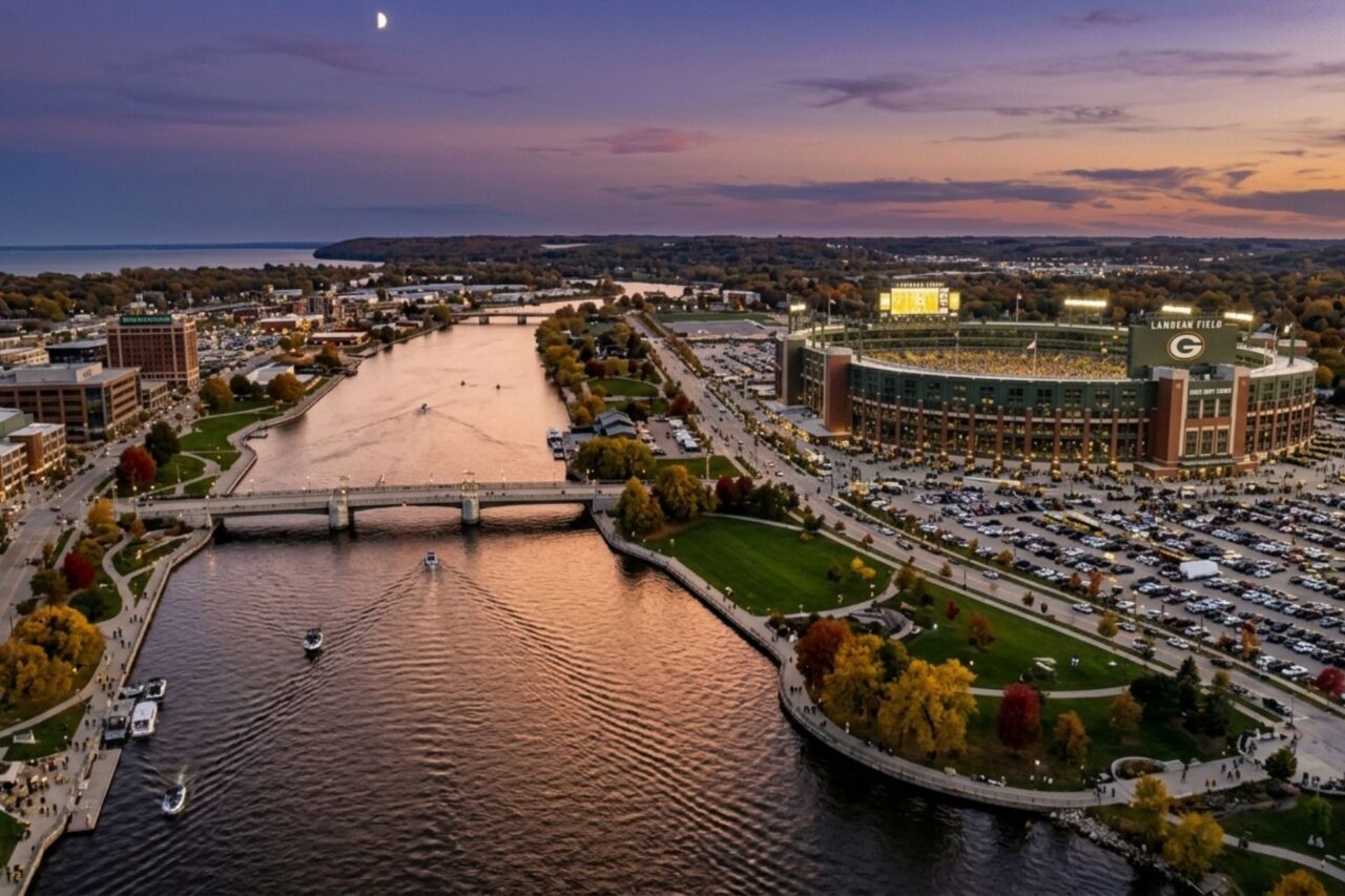 green bay panoramic view